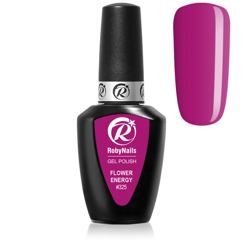 Gel Polish 325 Flower Energy Roby Nails 8 ml