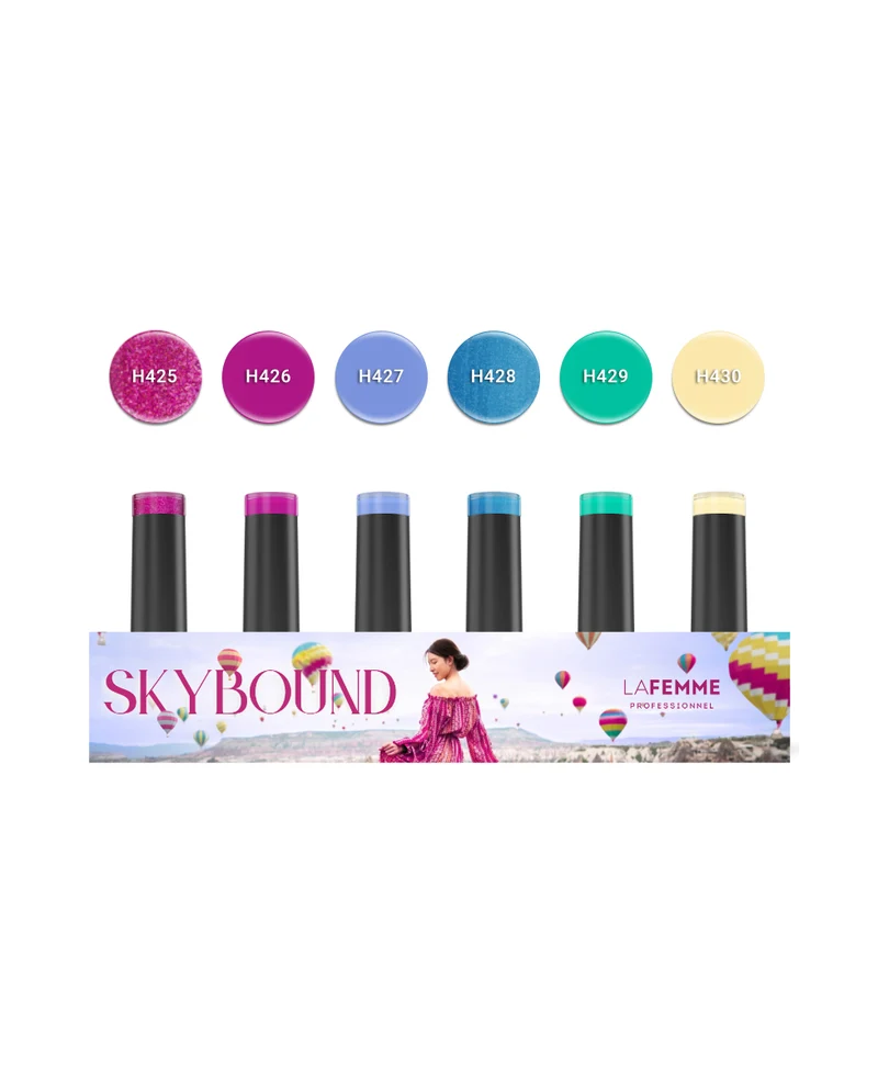 Kit 6 Colori Collezione Estate Skybound – Summer Collection 2026 La Femme