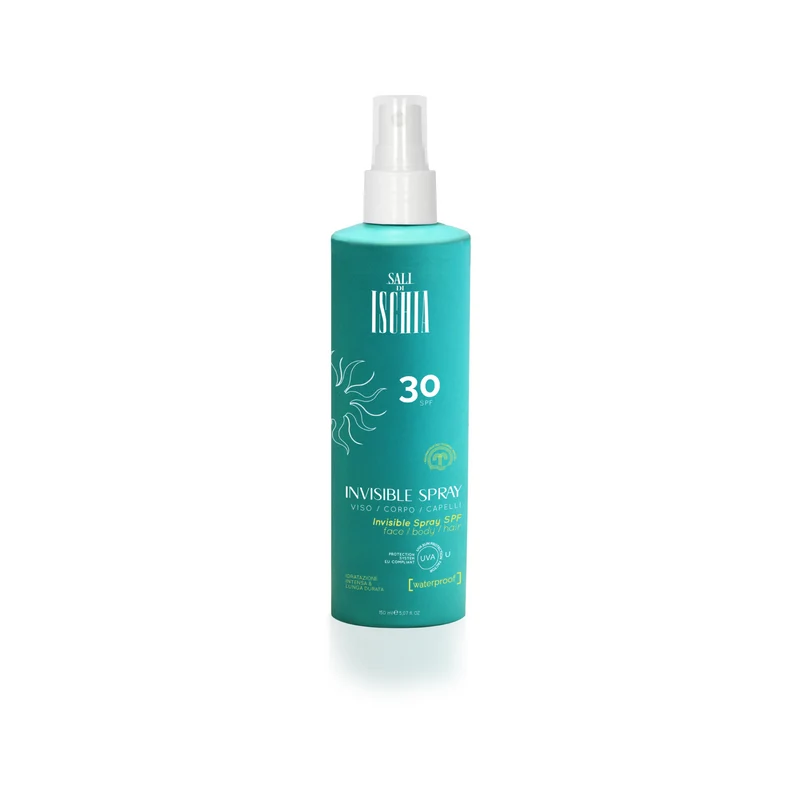 Protezione Solare Spray Invis Corpo/Capelli SPF30 Sali di Ischia 150 ml