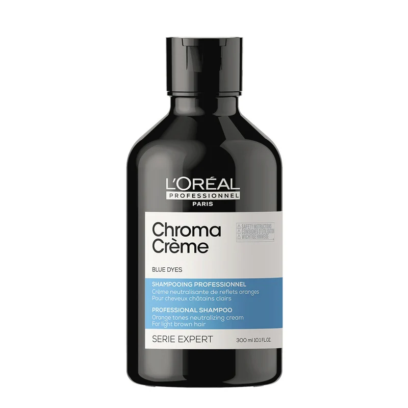 L'Oréal Professionnel Chroma Creme Ash Shampoo 300ml - shampoo per capelli castano da chiaro a medio