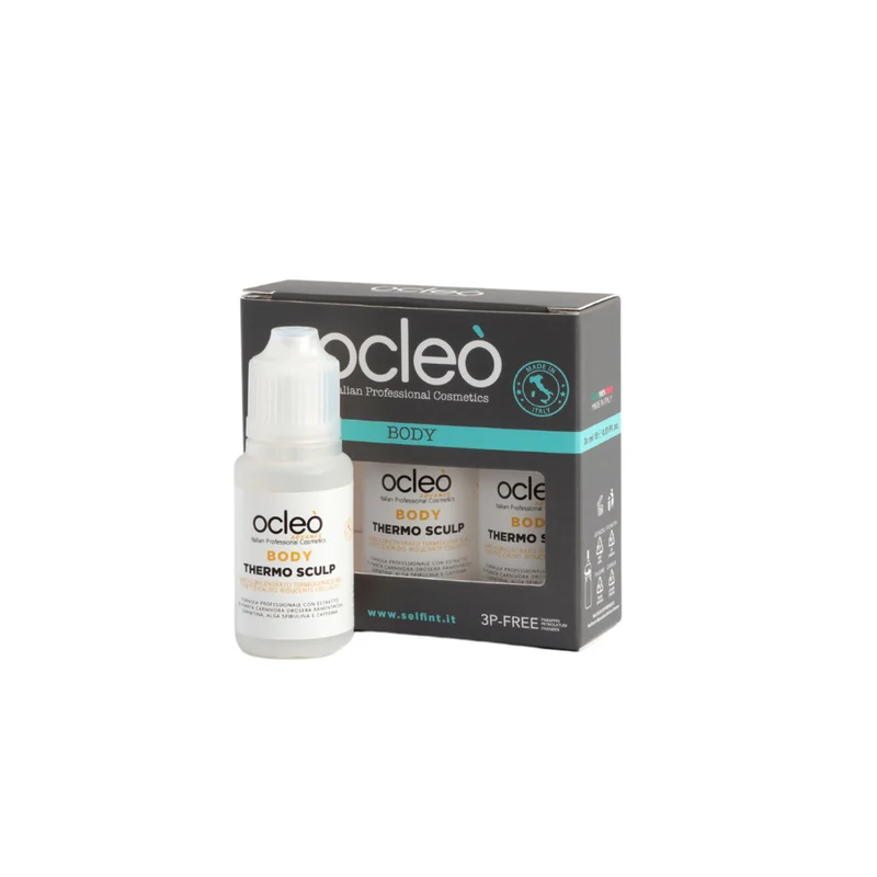Siero Concent Corpo Termogenico Riducente Anticellul Ocleo Adv 3 x 10 ml
