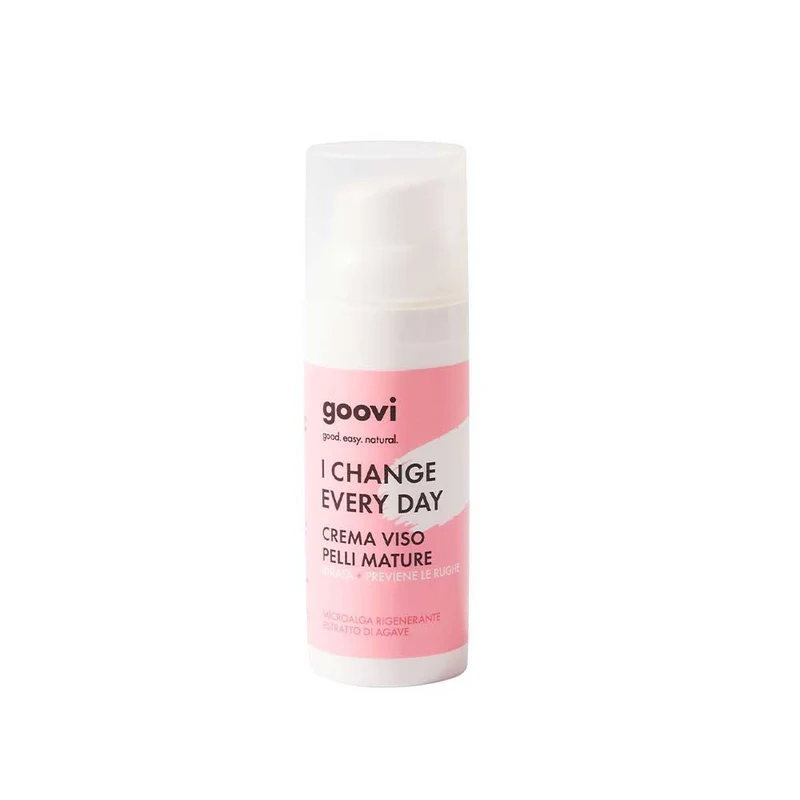I change everyday Crema viso pelli mature