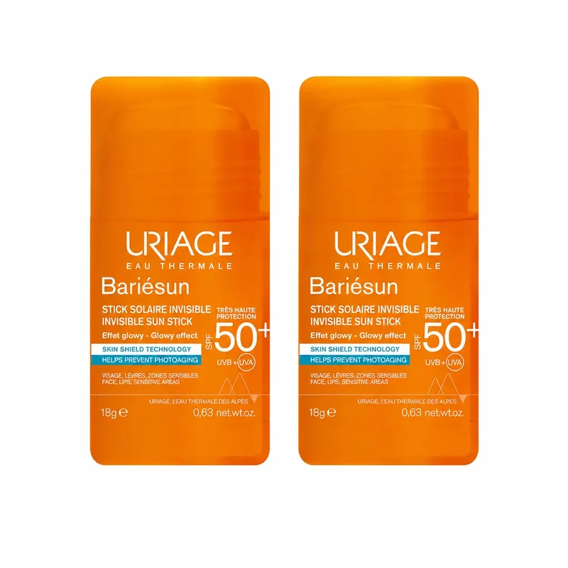 Uriage Bariésun Sun Protection Stick SPF50+ 8g, pack of 2