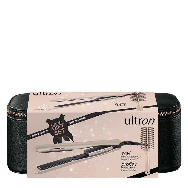 Ultron Set Enyi - cofanetto spazzola e piastra