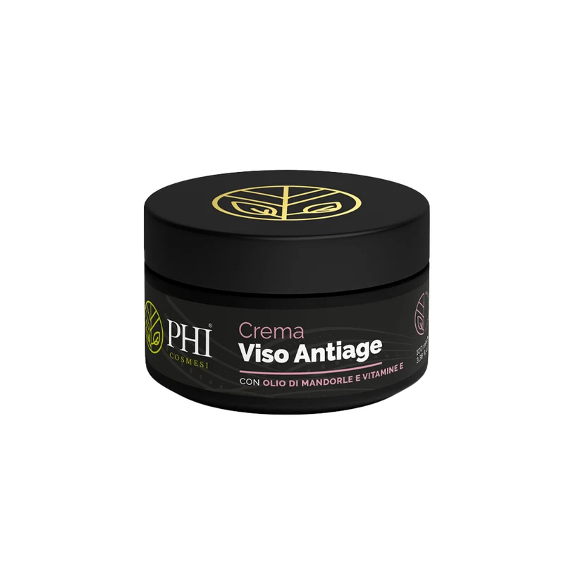 Crema Viso Antiage con Olio di Mandorle e Vitamine E