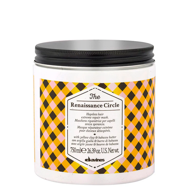 Davines The Circle Chronicles The Renaissance Circle 750ml - maschera riparatrice per capelli danneggiati