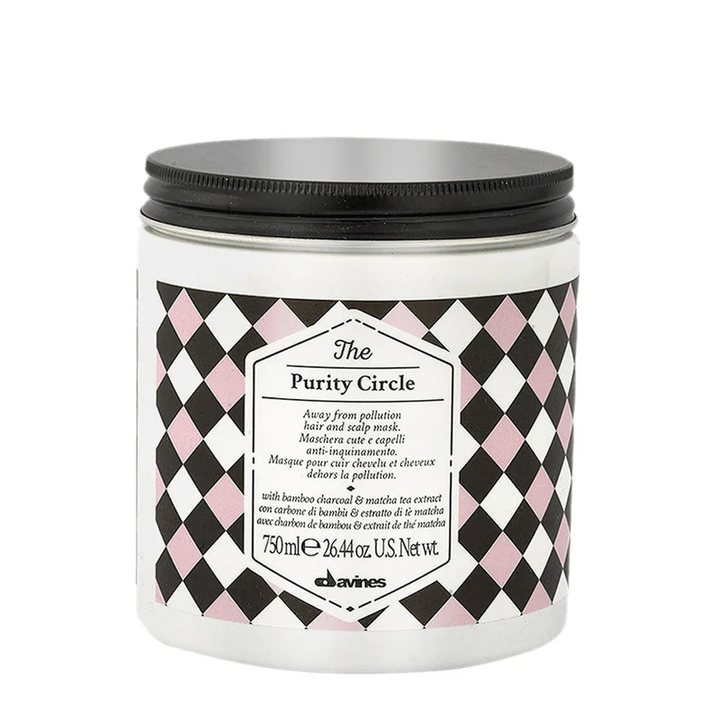 Davines The Circle Chronicles The Purity Circle 750ml - maschera cute e capelli anti inquinamento