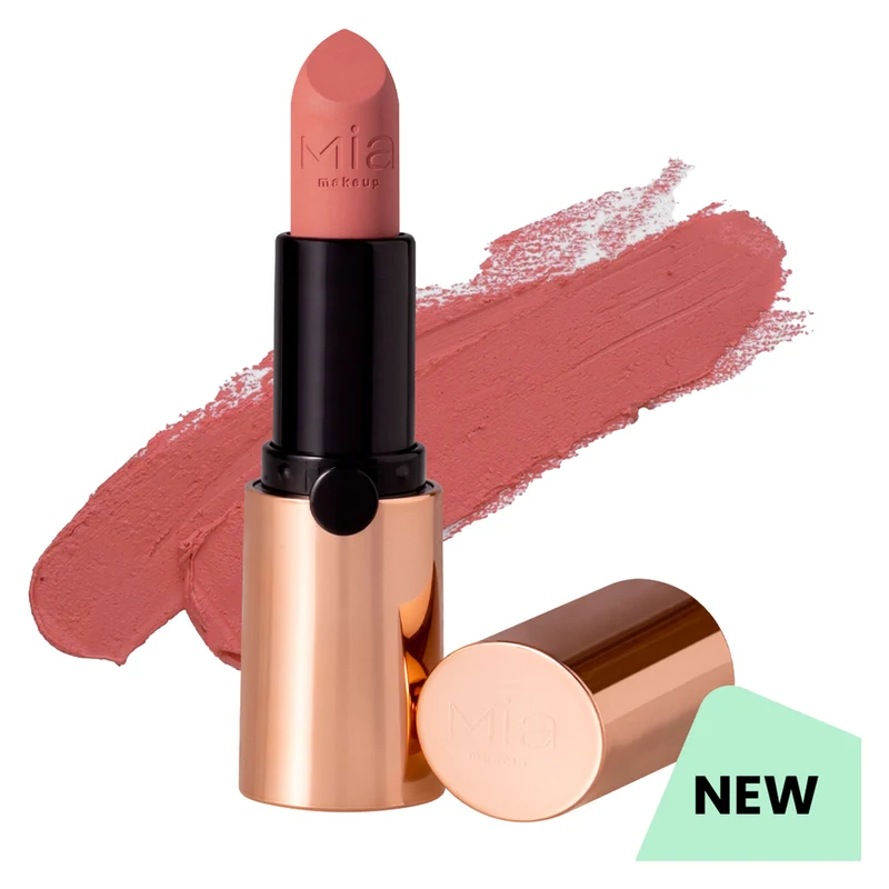 Glam Flow Lipstick Rossetto Matte Lunga Durata Nue 02 Mia Makeup 5 g