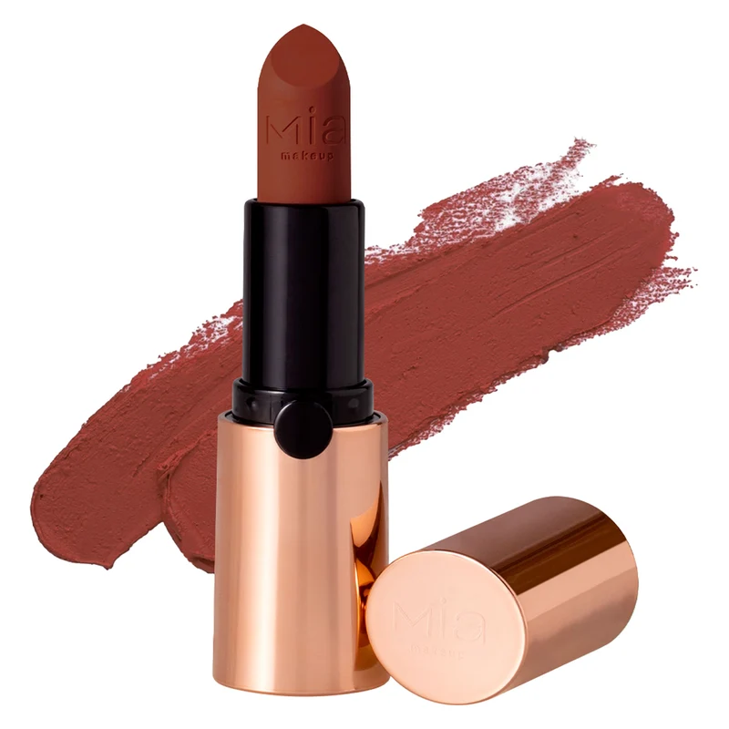 Glam Flow Lipstick Rossetto Matte Lunga Persistant 13 Mia Makeup 5 g
