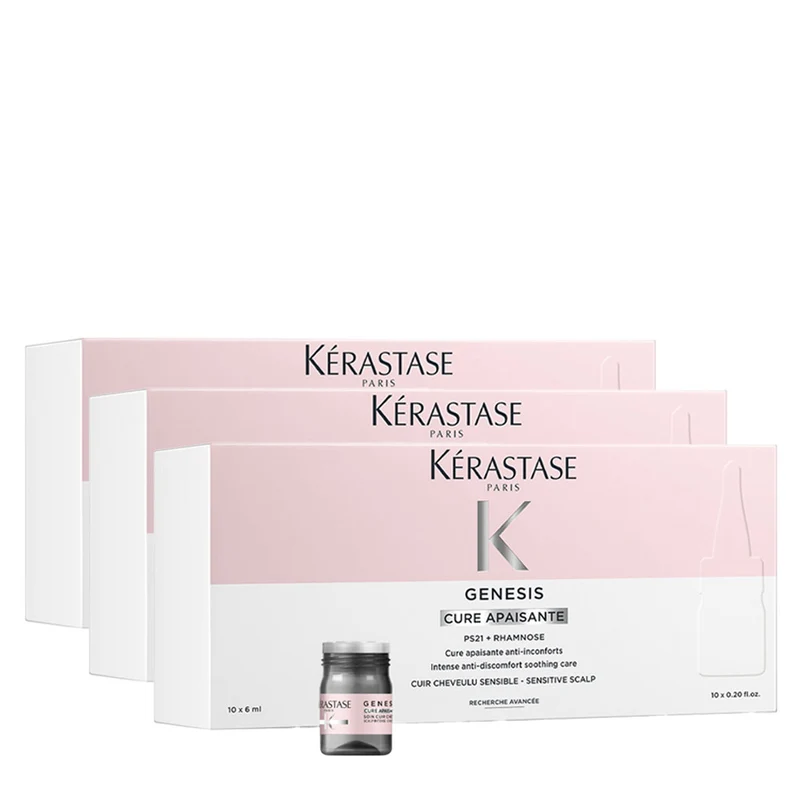 Kerastase Genesis Apaisante 10x6ml 3pcs - fiale intensive anticaduta