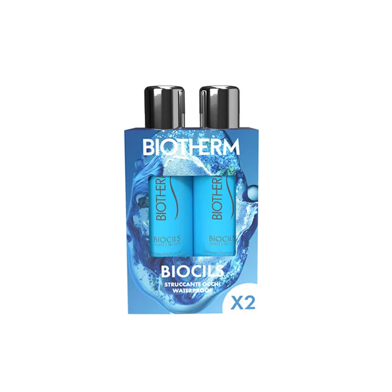 Duo Biocils Waterproof Struccante occhi x2