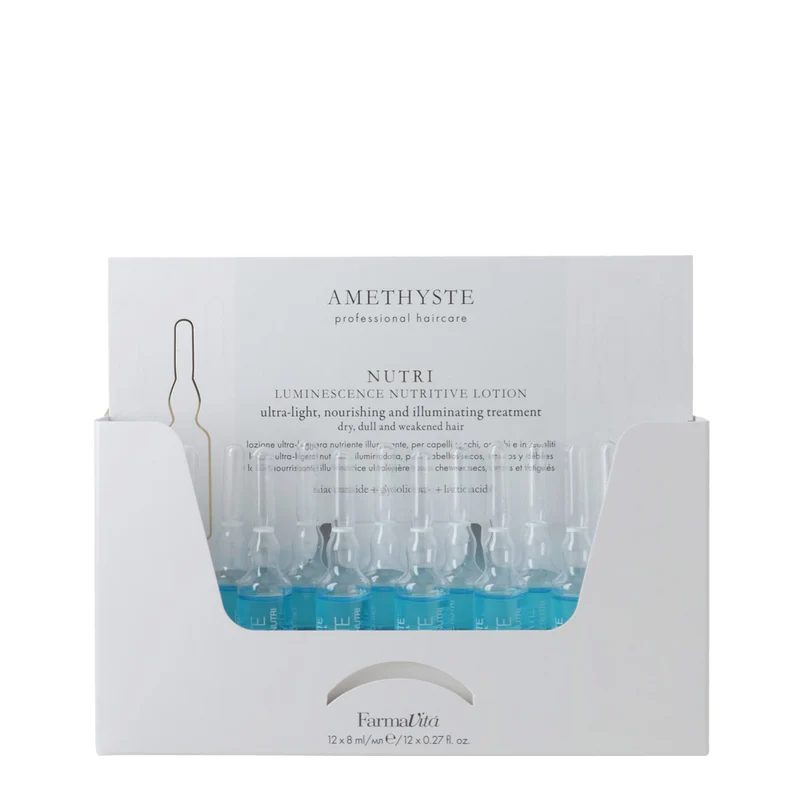Farmavita Amethyste Nutri Luminescence Nutri Lotion 12x8ml - trattamento nutriente illuminante