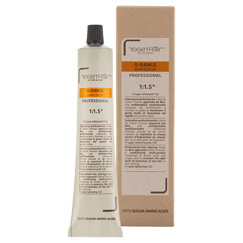 Colorazione professionale capelli Vegan O-RANGE nr. 7 Togethair 100 ml