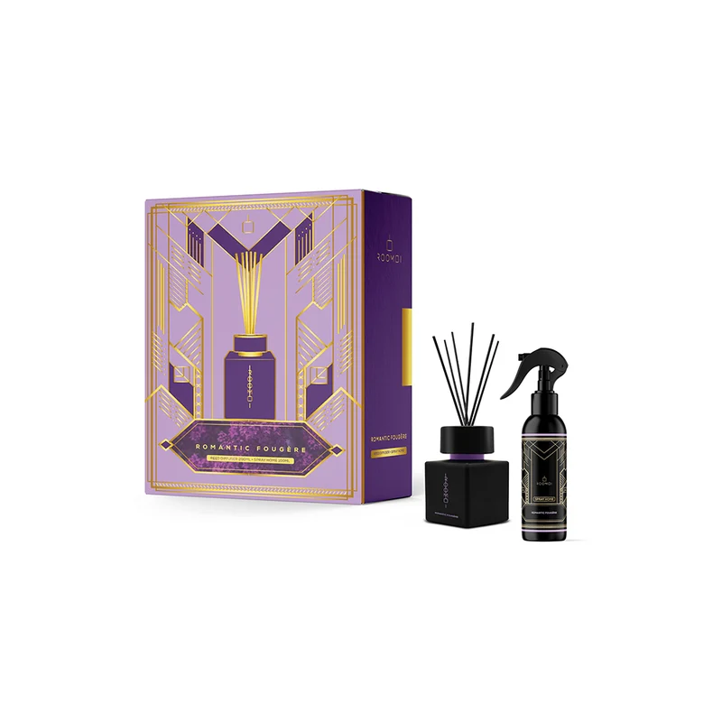 Romantic Fougere Profumo Ambiente + Home Spray Cofanetto Regalo