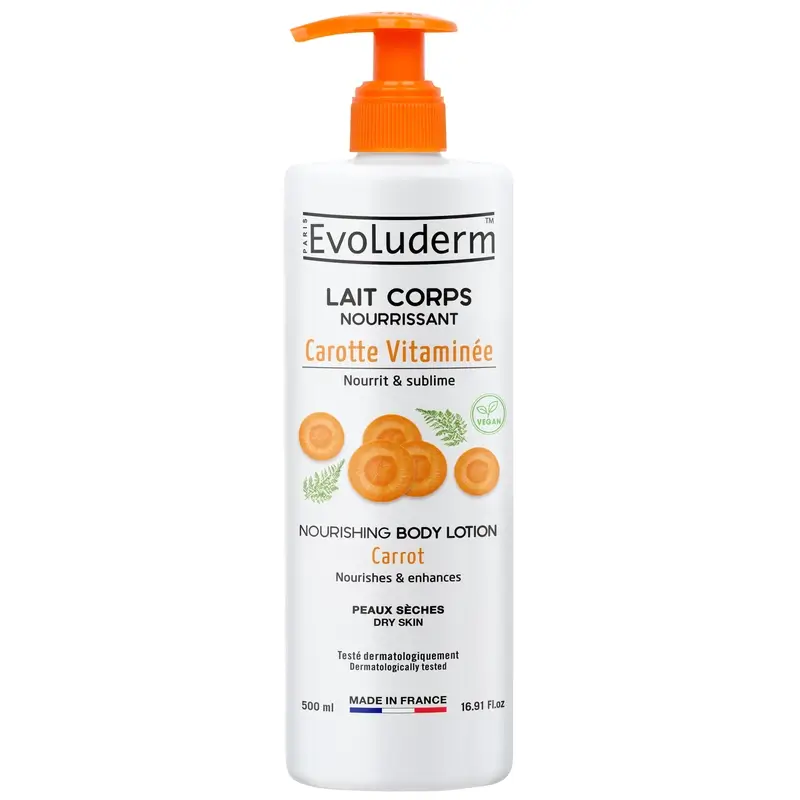 Evoluderm Carrot Body Lotion, 500 ml