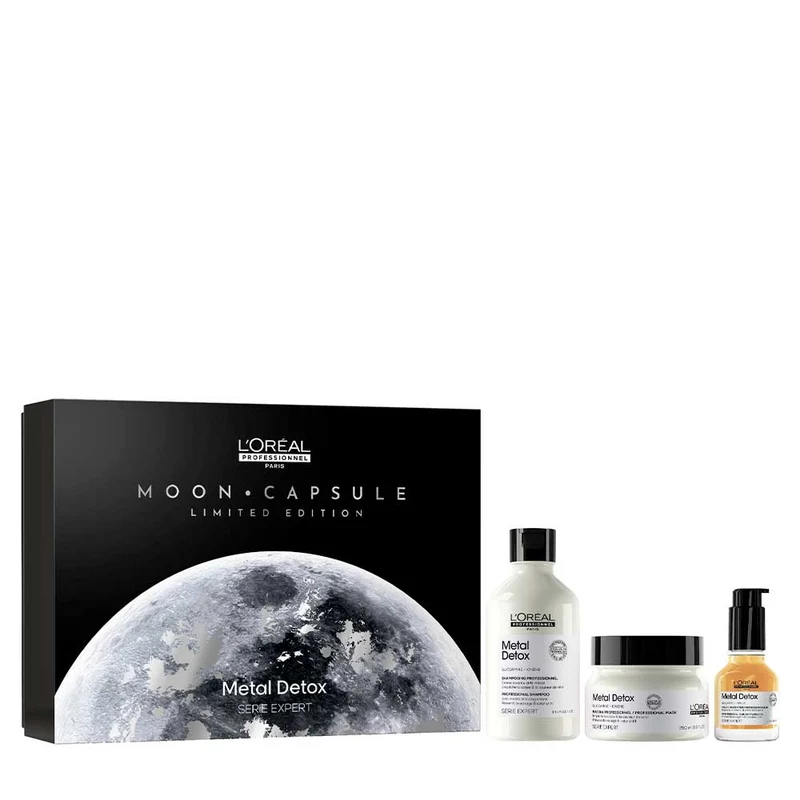 L'Oreal Moon Capsule Limited Edition Metal Detox - cofanetto natalizio