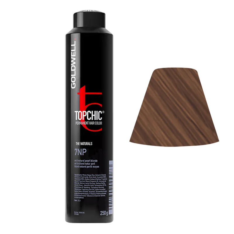 Goldwell Topchic Can 7NP Mid Natural Pearl Blonde 250gr - colore permanente in bombola