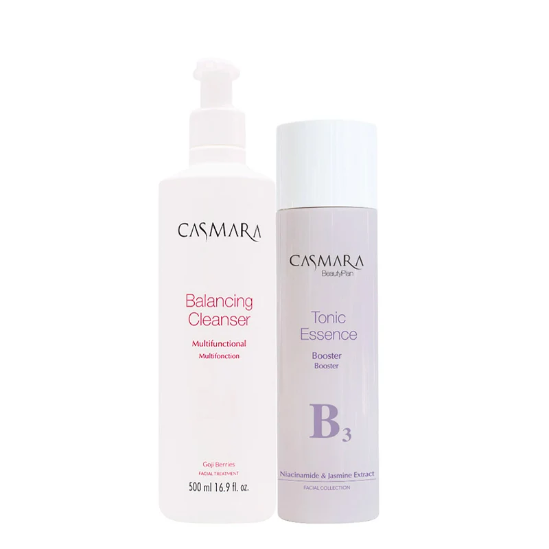 Casmara Balancing Cleanser 500ml Tonic Essence 150ml