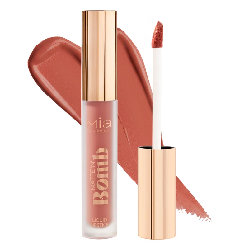 Matte N Bomb Rossetto Liquido Opaco No Transfer Dust 04 Mia Makeup 4,5ml