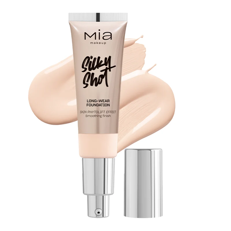 Silky Shot Foundation Fondotinta Levigante 04N Mia Makeup