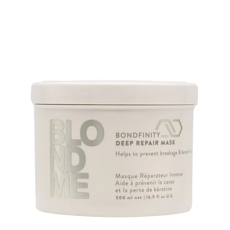Schwarzkopf BlondMe Bondfinity DeepRepair Mask 500ml - maschera riparazione intensa