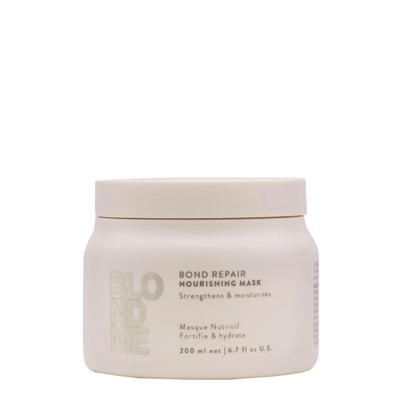 Schwarzkopf BlondMe Bond Repair Nourishing Mask 200ml - maschera nutriente riparatrice