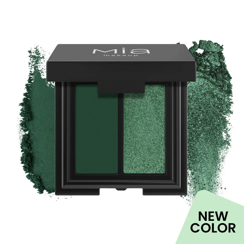 Double Match Eyeshadow Duo Ombretto Matte e Shimmer 16 Mia Makeup 3g
