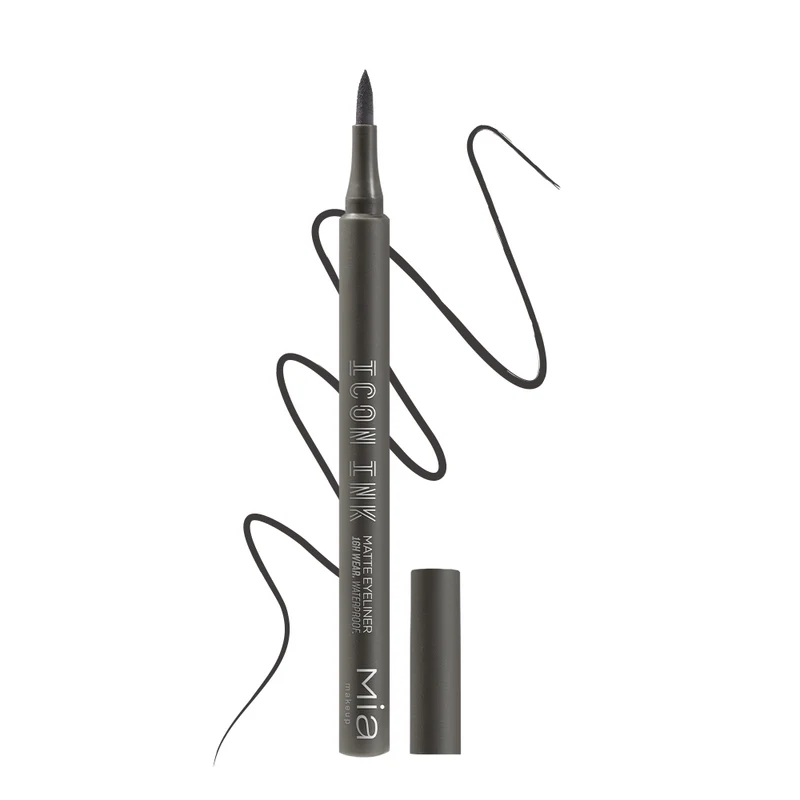 Icon Ink Eyeliner in Penna Waterproof 02 Charcoal Mia Makeup