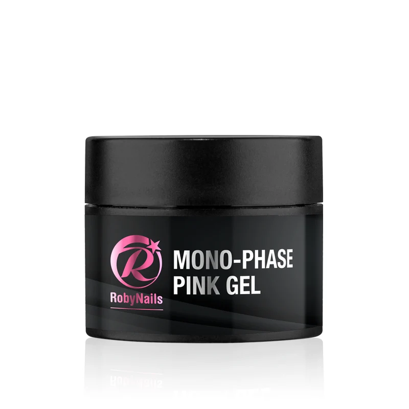 Gel Ricostruzione Unghie Mono Phase Pink 50 ml Robynails