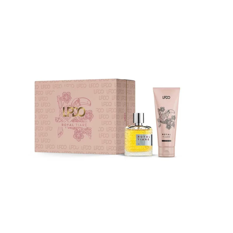 Royal Tiaré Eau de Parfum Cofanetto Regalo con bagnoschiuma