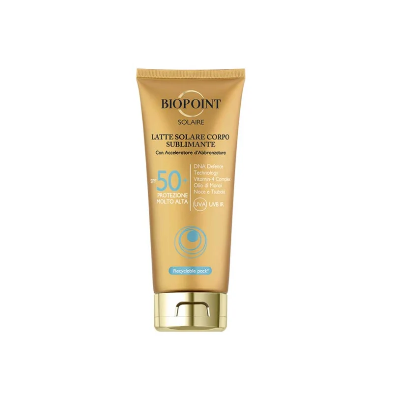 Latte solare corpo sublimante SPF50