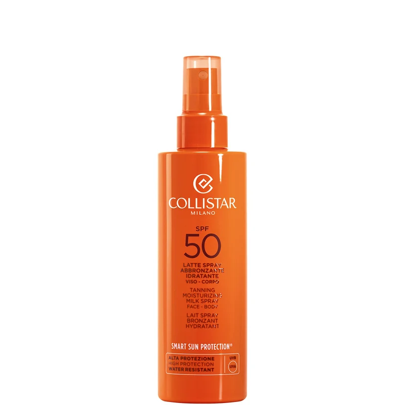 Latte Spray Abbronzante Idratante Viso Corpo SPF 50