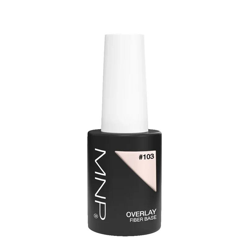My Nail Pro MNP Overlay Fiber Base 103 Rose Quartz 14ml - base rinforzante in fibra di vetro