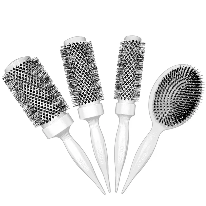 Cocco Aura Brush Set White 4pz - set di spazzole