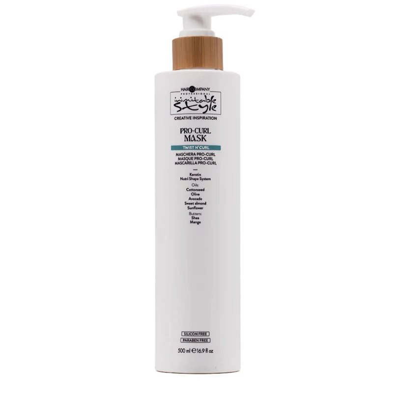 Hair Company Inimitable Style Pro-Curl Mask 500ml - maschera rigenerante per ricci