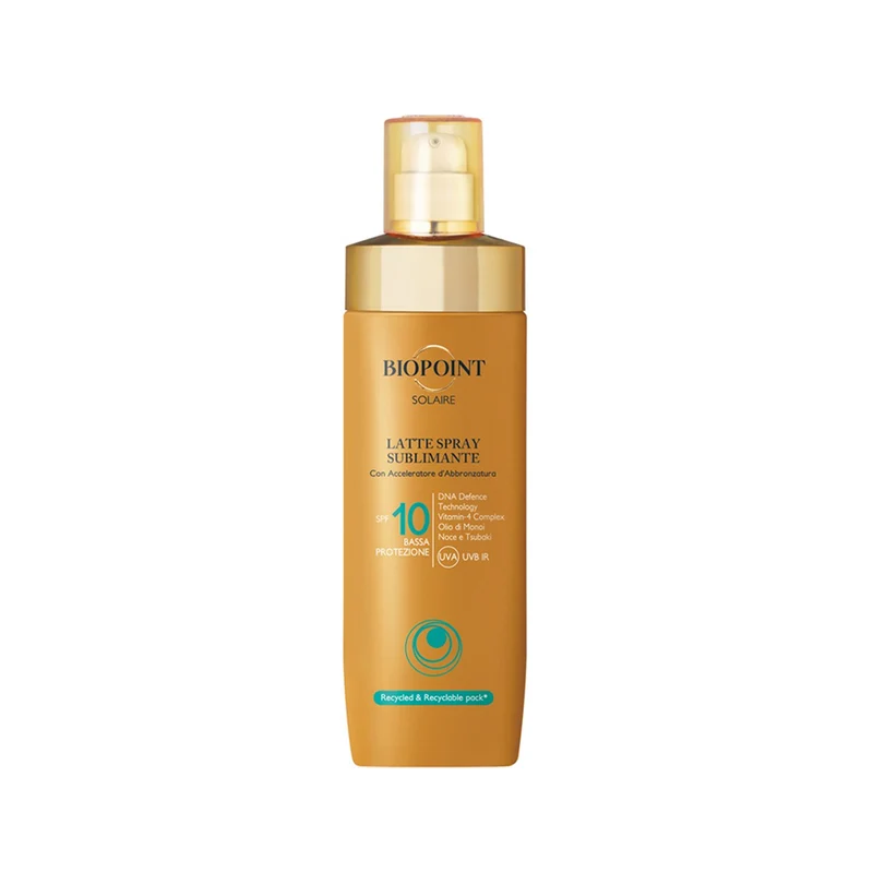 Latte spray sublimante SPF10