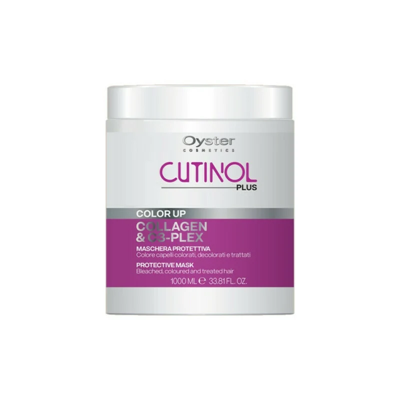 Maschera per capelli colorati Color Up Cutinol Plus 1000 ml Oyster
