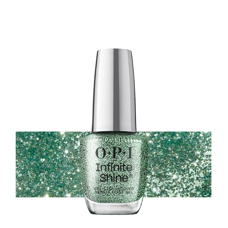 OPI Infinite Shine Holiday 25 Good Enough To Treat Hang the Mintsell 15ml - smalto a lunga durata