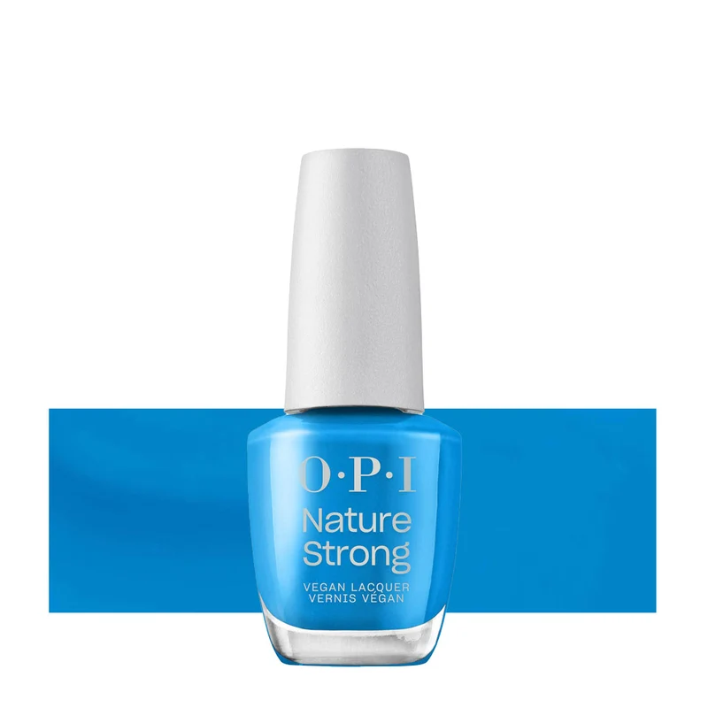OPI Nature Strong NAT044 Strong Fresh as a Blue Daisy 15ml - smalto vegano