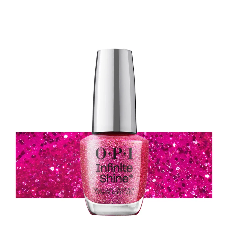 OPI Infinite Shine Holiday 25 Good Enough To Treat Candy 4 My Sweet Tart 15ml -smalto a lunga durata