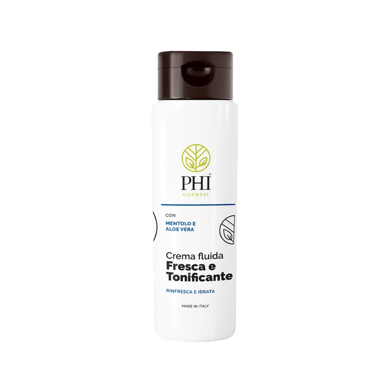 Crema Fluida Fresca e tonificante