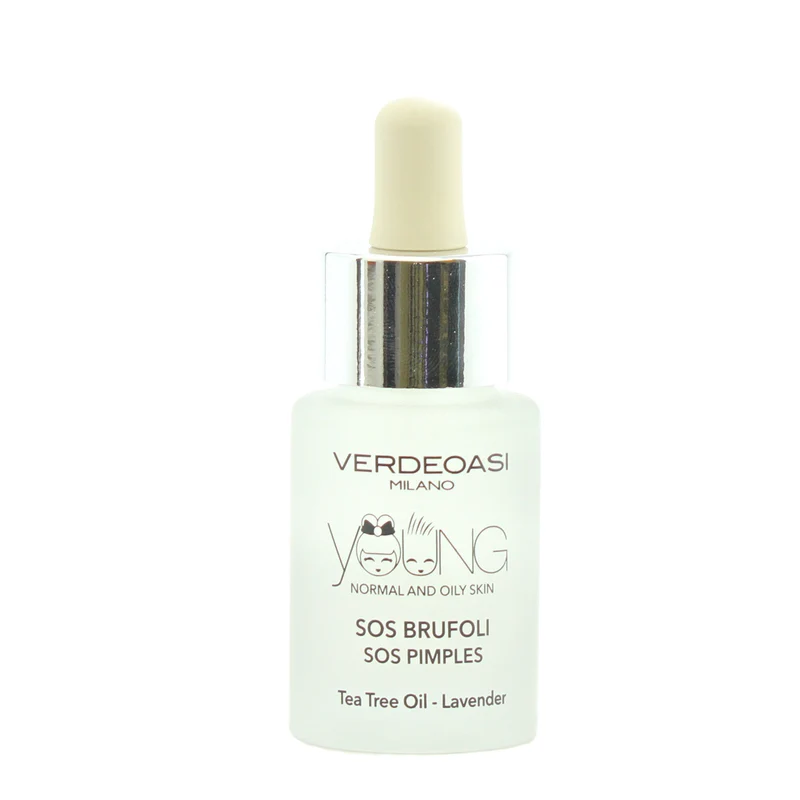 SOS Brufoli Tea Tree Lavanda Vit. E Young VO856 15 ml Verdeoasi Milano