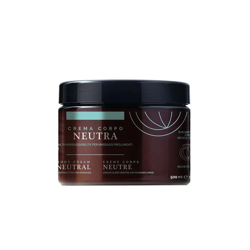 Crema corpo neutra per massaggi
