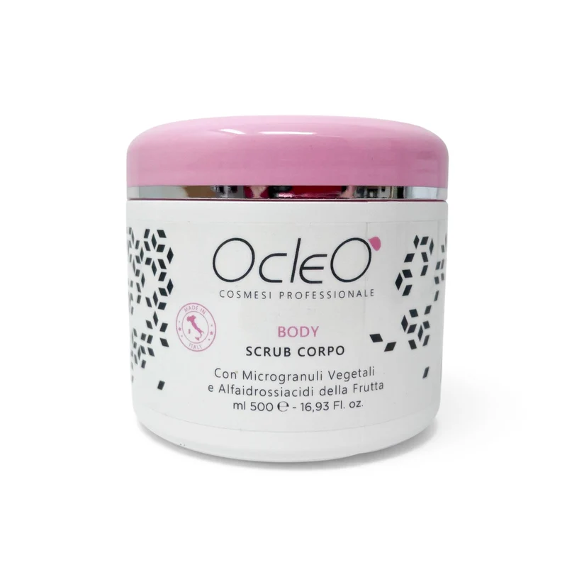 Scrub Corpo Microgranuli Vegetali 3P Free Ocleo 500 ml