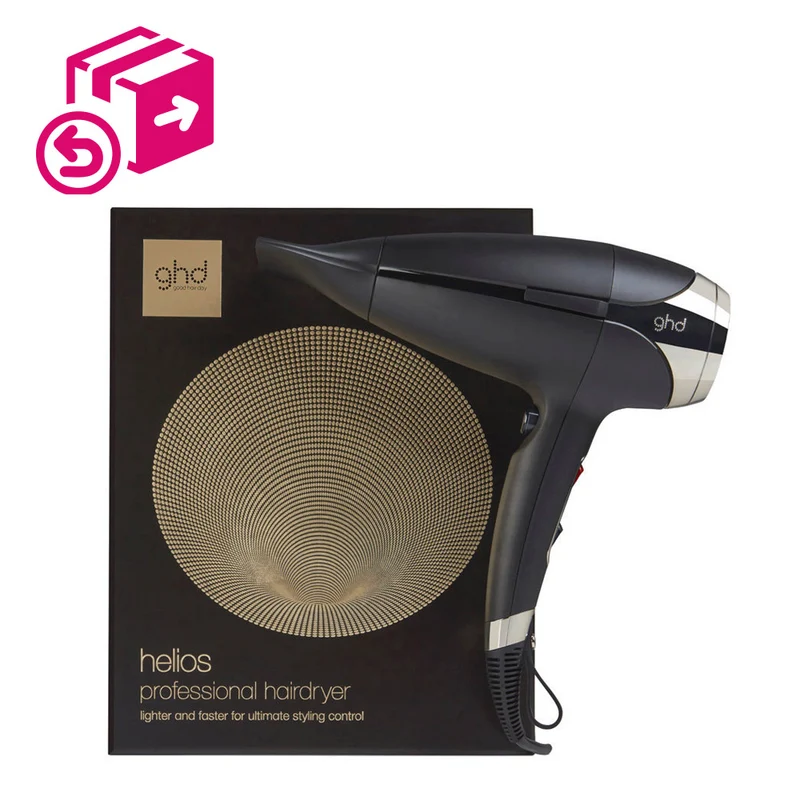 Hair Gallery Resi Come Nuovi Ghd Helios Black nero - imballaggio danneggiato