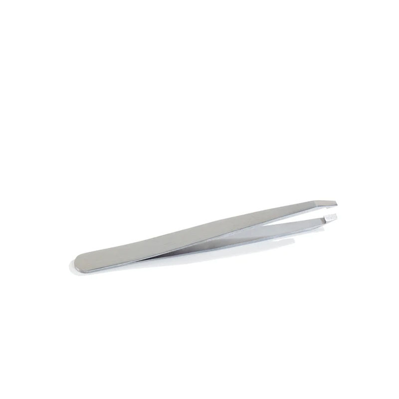 Pinzetta Inox Punta Obliqua Velvet