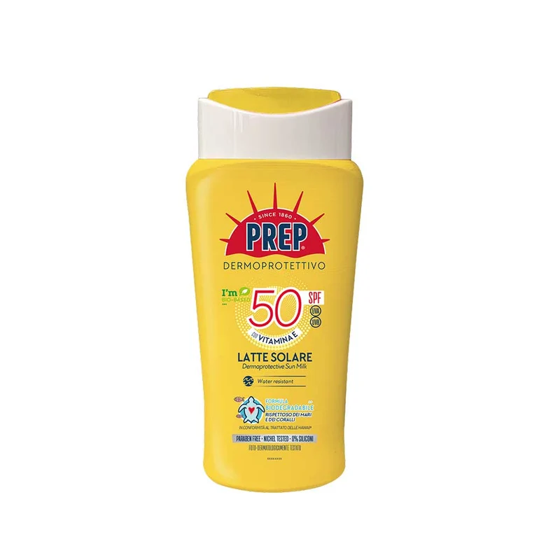 Latte solare dermoprotettivo SPF50