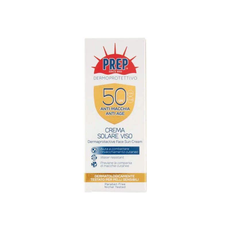 Crema Solare Viso Anti-macchia SPF50
