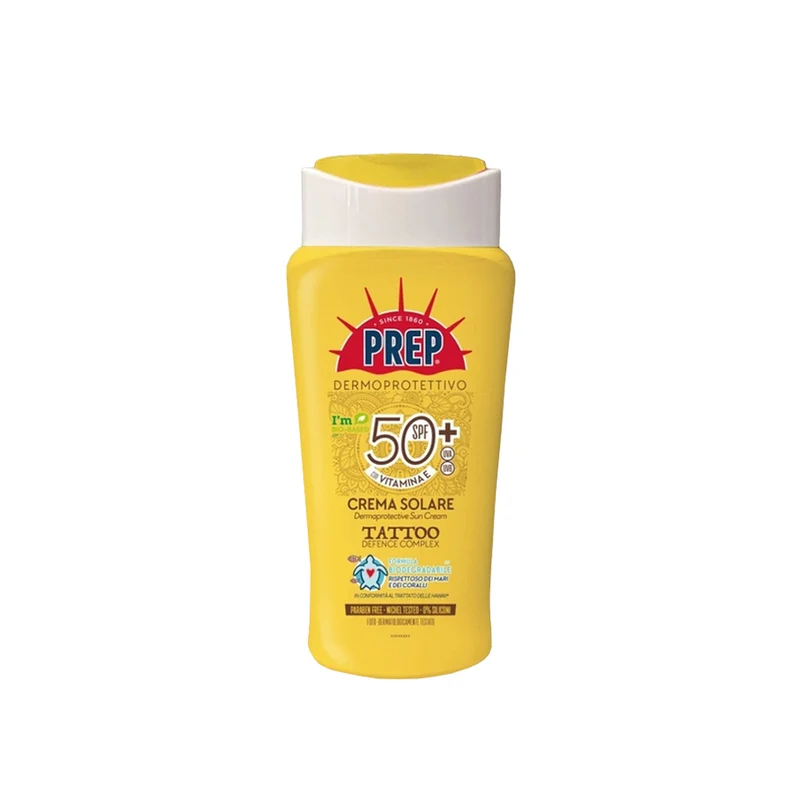Crema Solare spf50 con Tattoo Defense Complex