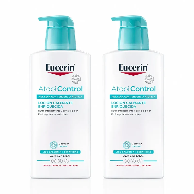 Eucerin Atopicontrol Lotion, 400 Ml , pack 2